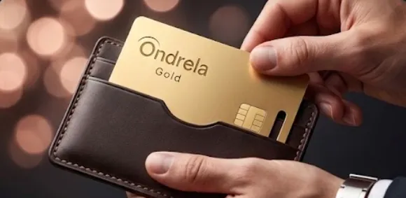 Ondrela card tracker package